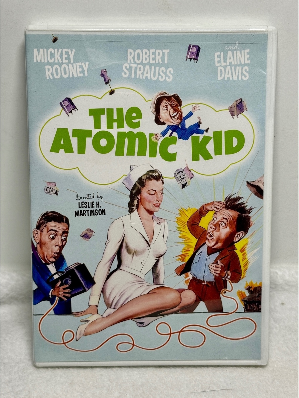The Atomic Kid DVD 1954 Mickey Rooney Olive Films 2013 Comedy Sci-Fi
